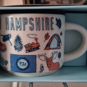 Starbucks (Mini)  Been There Series NEW HAMPSHIRE 2 oz demi/ornament NIB